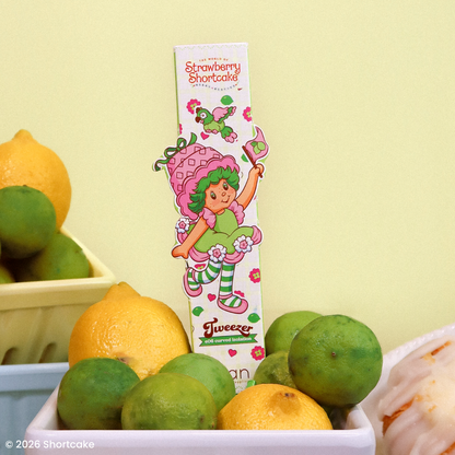 STRAWBERRY SHORTCAKE magnetic case & tweezers bundle