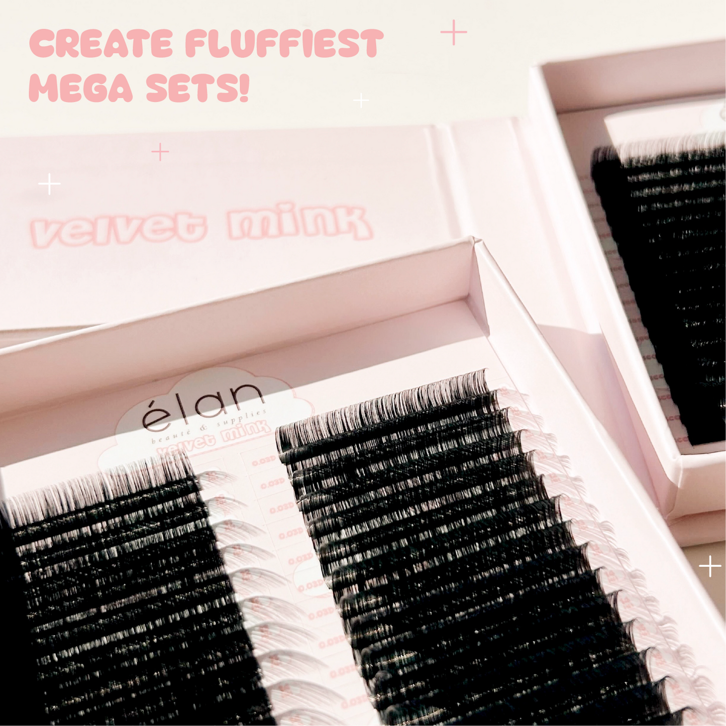 MEGA BESTIES CC+D velvet mink lashes