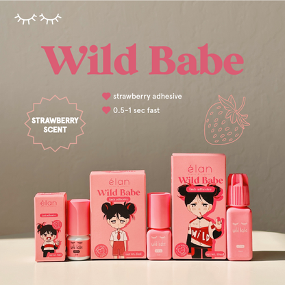 WILD BABE strawberry adhesive