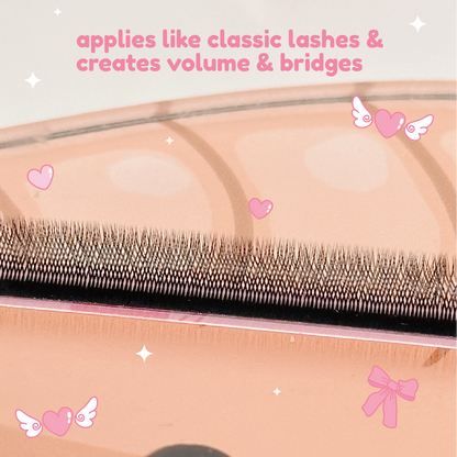 lovey YY lashes (+1 mini adhesive)