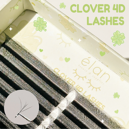 special YY lashes (fairy, W, clover)