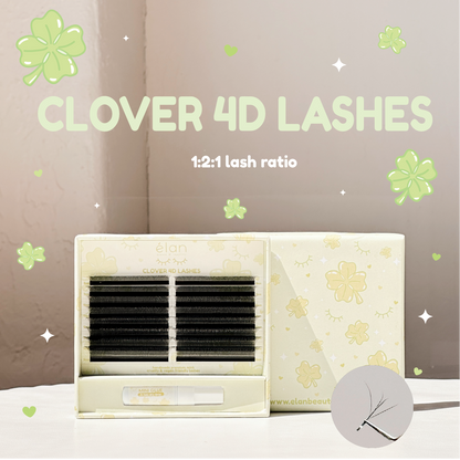 special YY lashes (fairy, W, clover)