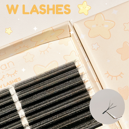 special YY lashes (fairy, W, clover)