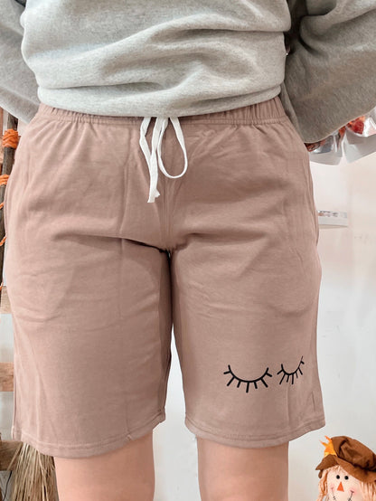 LASH cotton shorts