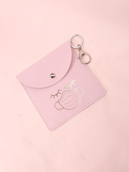 baby pink lash MASK CASE