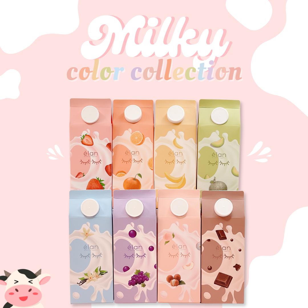 MILKY velvet color collection – elan beaute and supplies